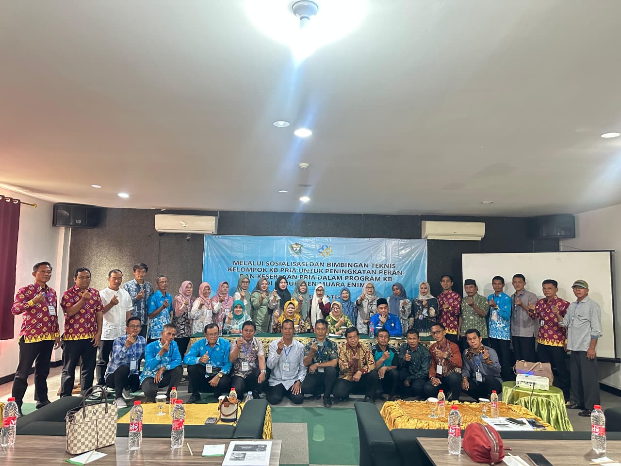 DPPKB Muara Enim Dorong Peran Aktif Pria dalam Program KB Melalui Bimbingan Teknis